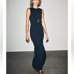 NWT Zara combination knit dress